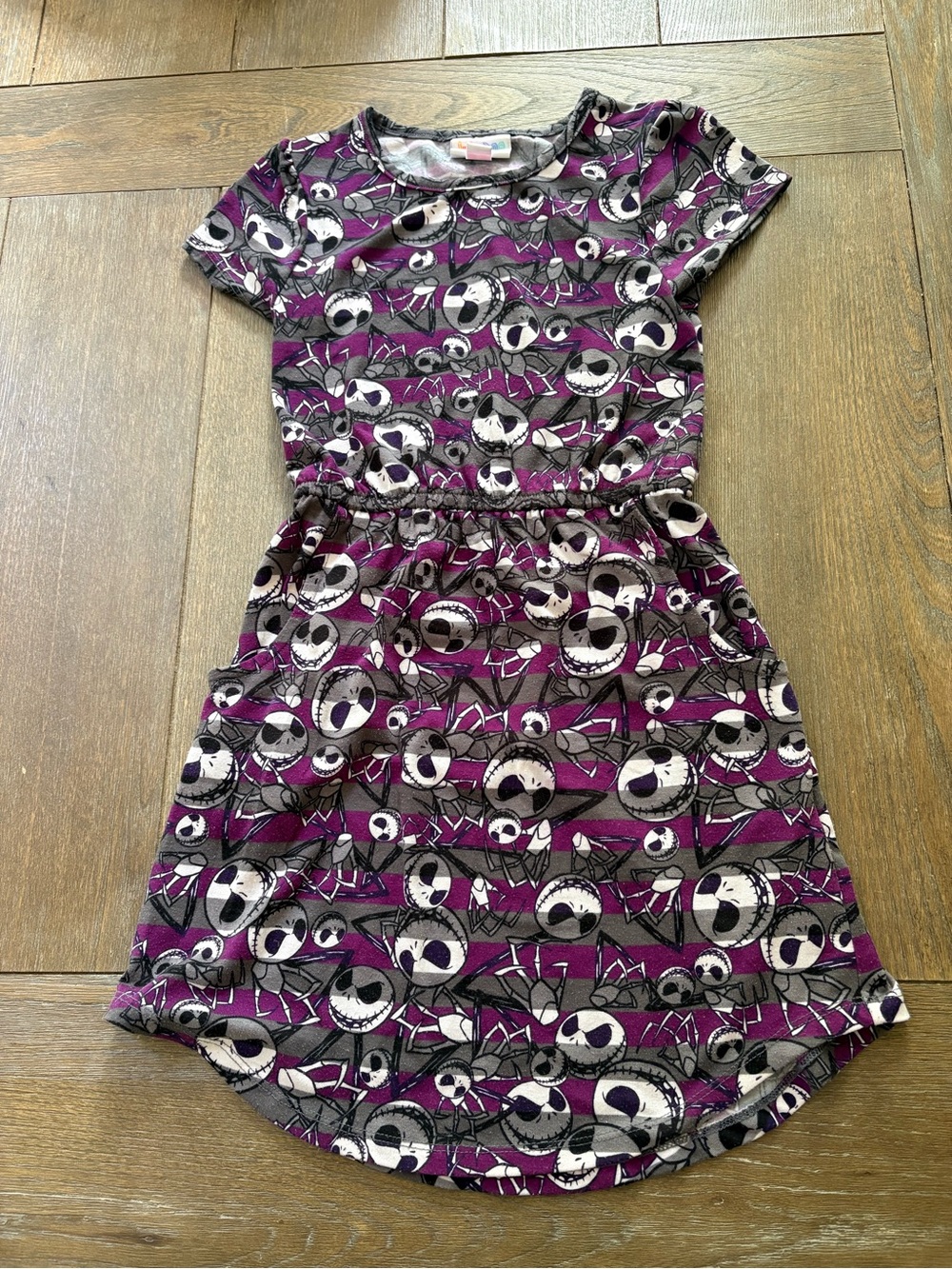 LuLaRoe Disney Nightmare Before Christmas Jack Skellington sz6 Halloween Dress